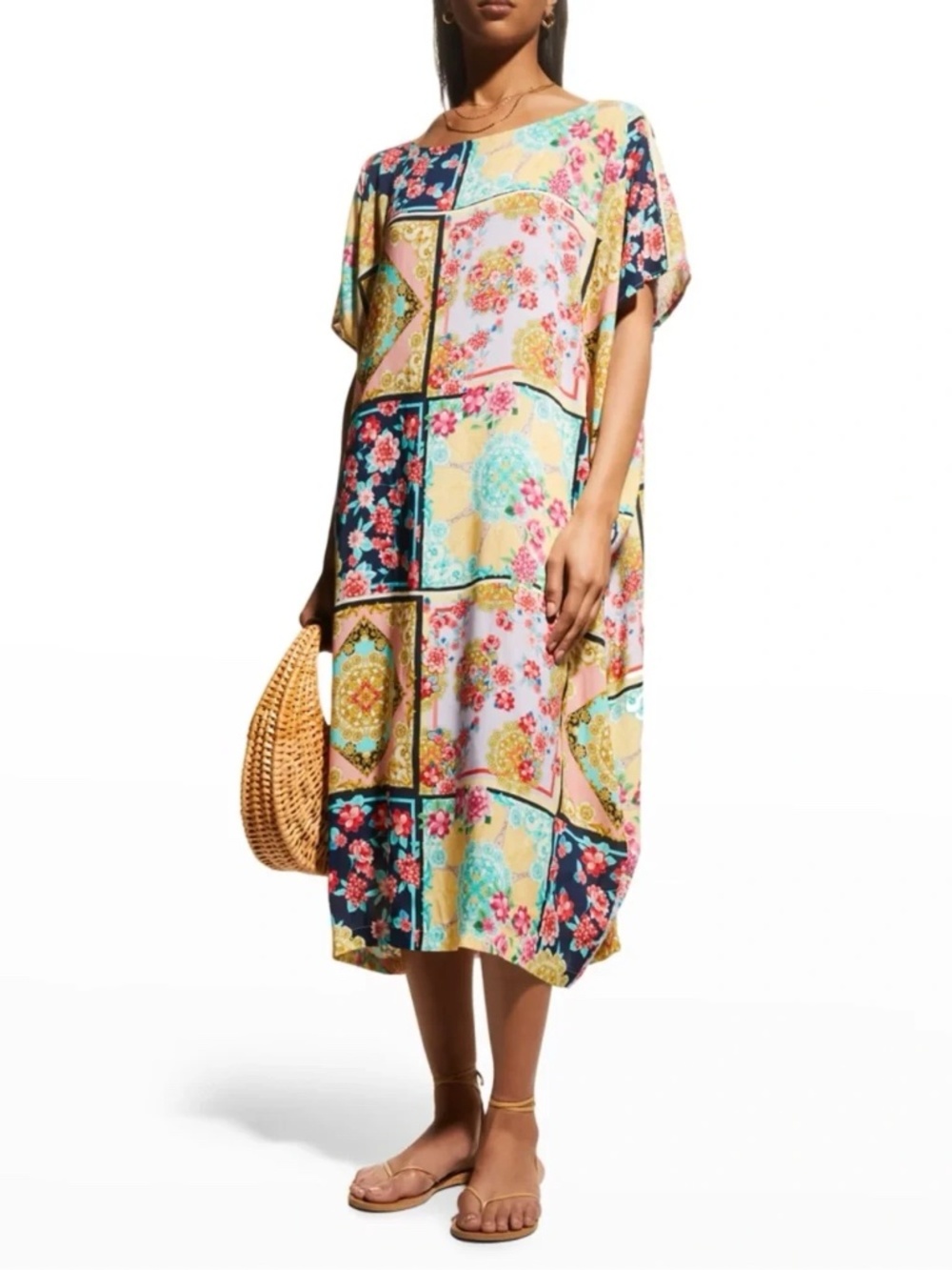 Johnny Was Japer Cocoon Kaftan dress size 2X